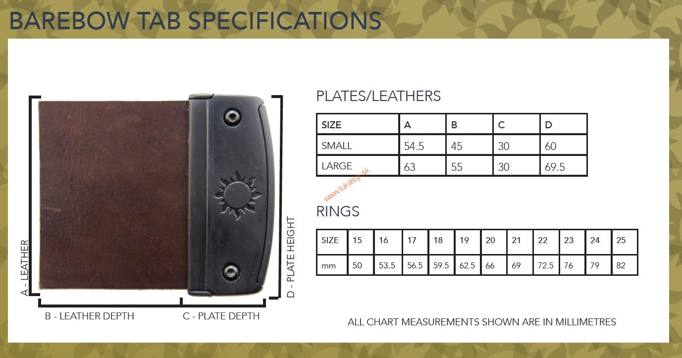 Prsteň na Fairweather barebow tab