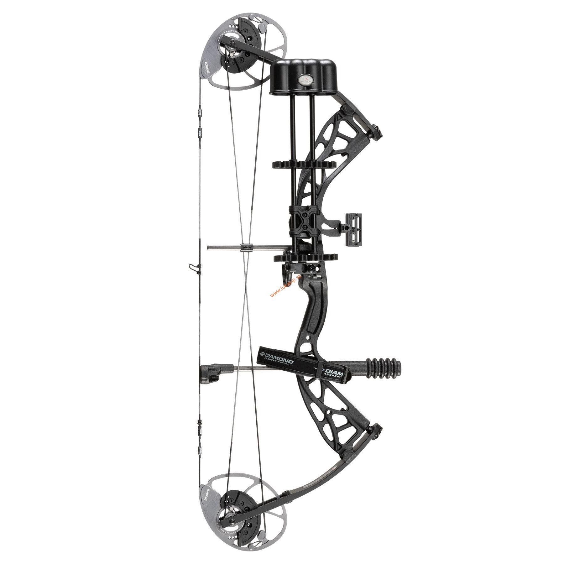 Kladkový luk Diamond Edge MAX RH  16-31" / 20 - 70LB - sada