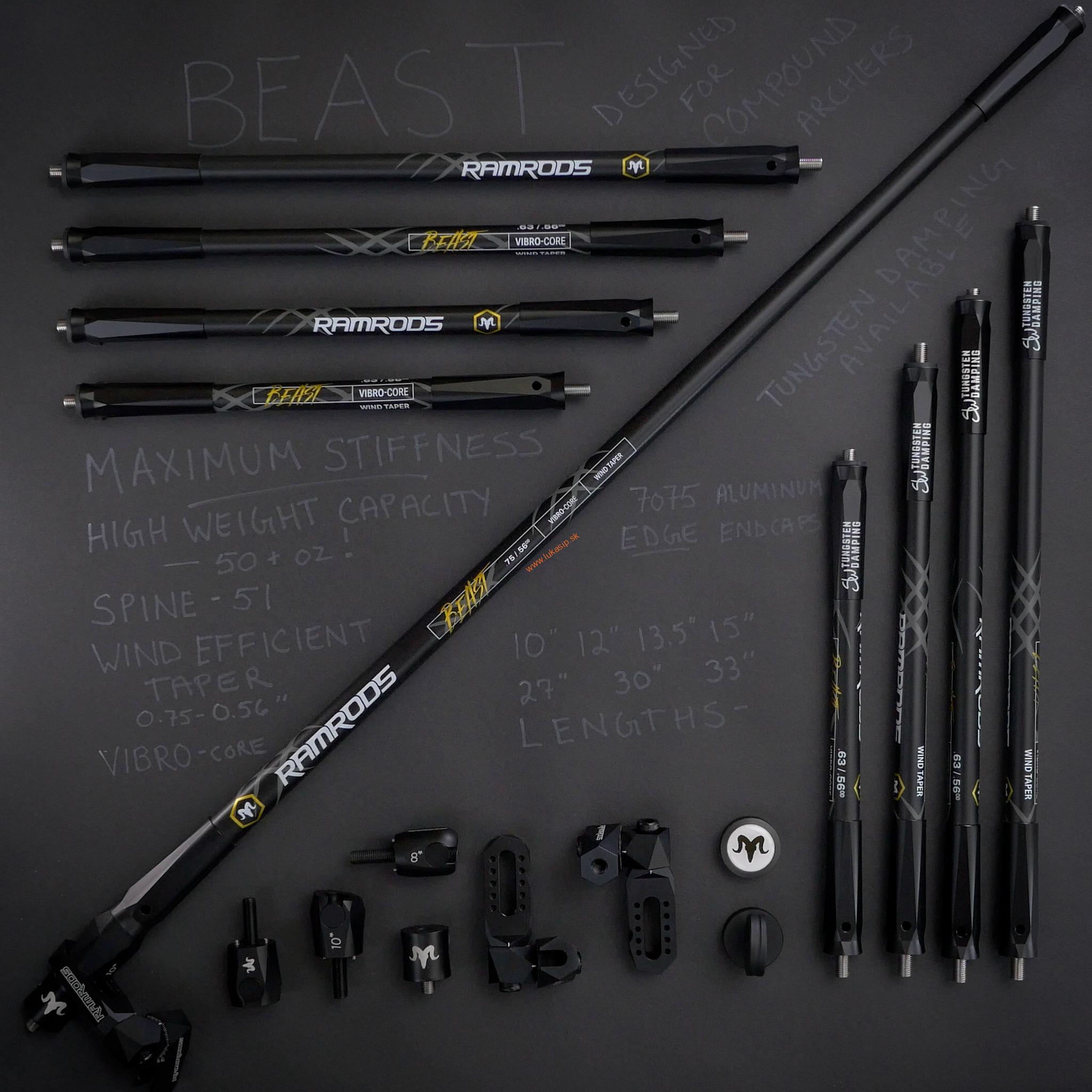 Stabilizátor RamRods Beast dlhý