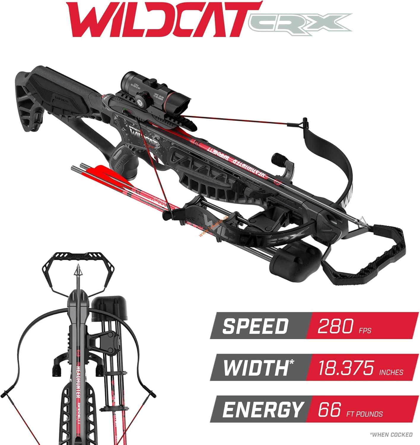 Kuša Barnett Wildcat CRX 280 FPS - sada