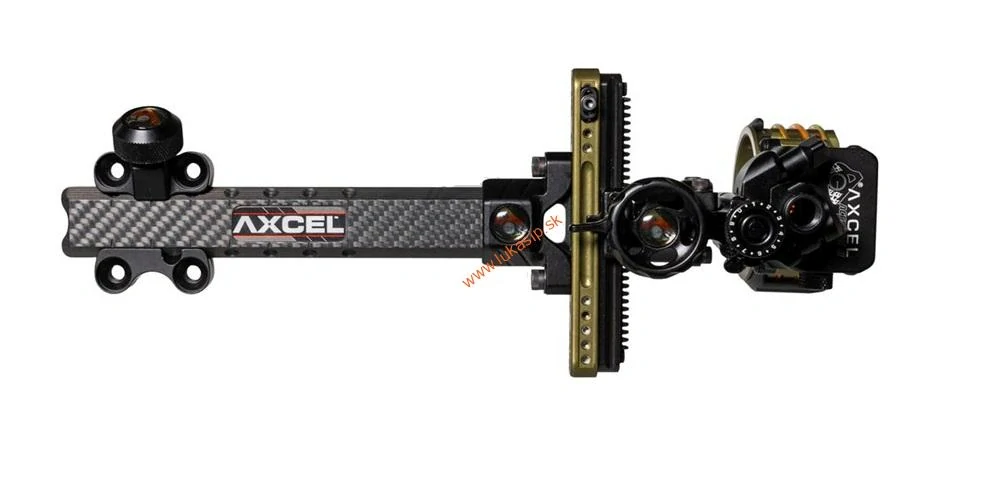 Mieridlá Axcel Sight Landslyde Carbon Pro with AccuStat II Scope 5 Pins .019"
