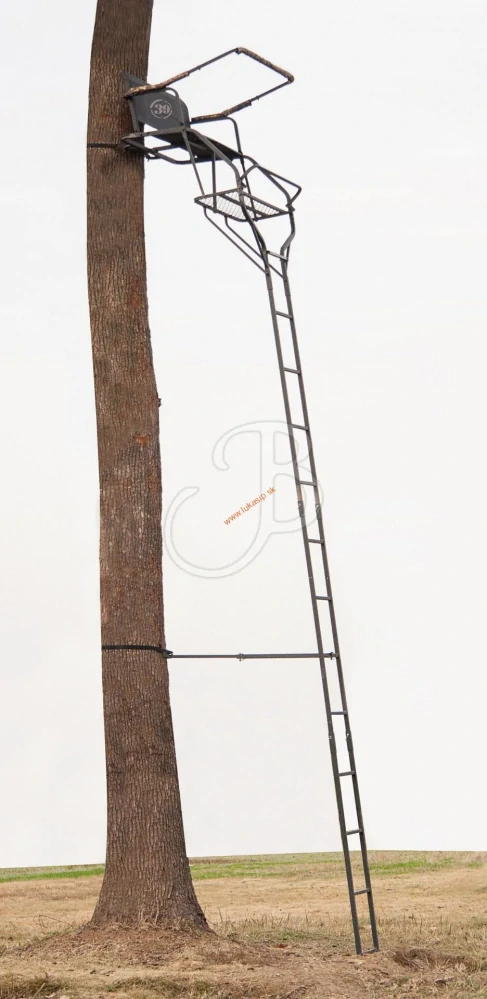 Posed (treestand) 39HUNTER pre 2 osoby s opierkou a rebríkom