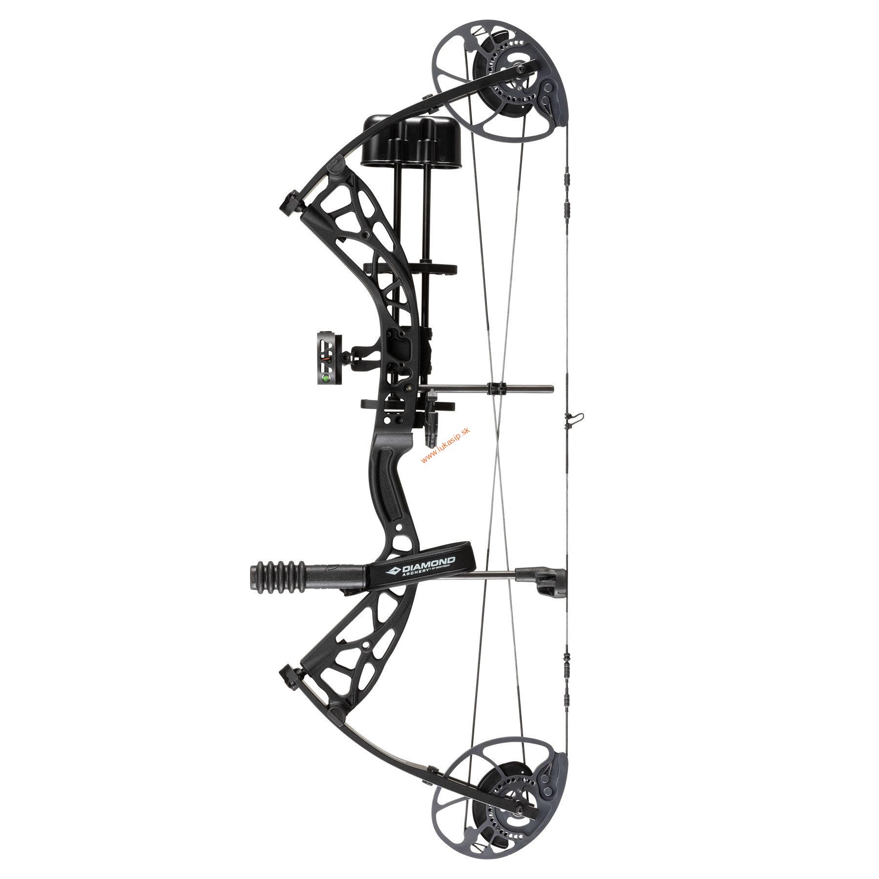 Kladkový luk Diamond Edge MAX RH  16-31" / 20 - 70LB - sada