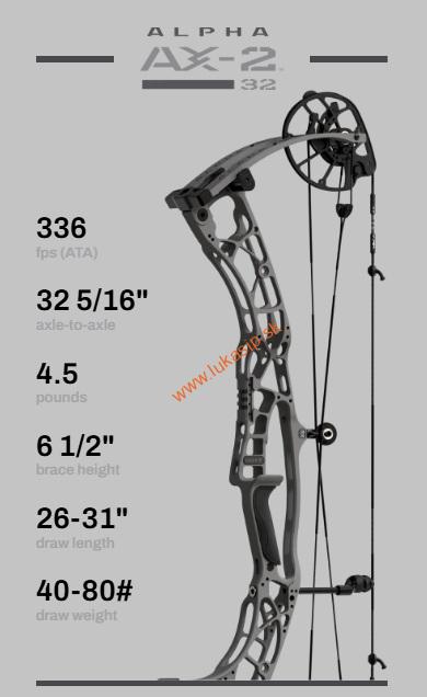 Kladkový luk Hoyt Alpha AX-2 32