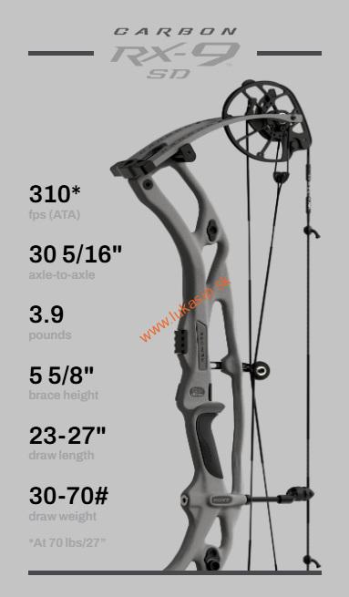 Kladkový luk Hoyt RX-9 carbon