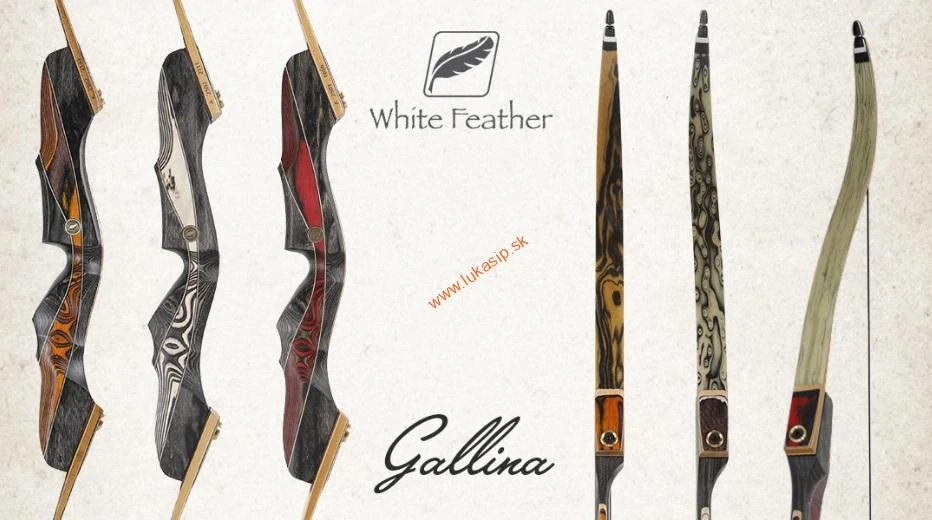 Lovecký reflexný luk White Feather Gallina 64"