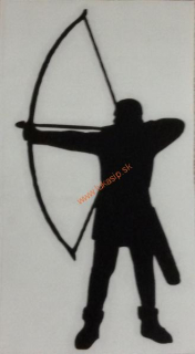 Samolepka na auto - longbow
