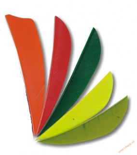Pierka natur 2,5" tvar "parabolic"