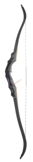 Reflexný luk Black Mamba bamboo 62" - dopredaj