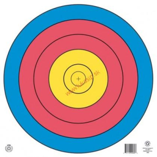 Papierový terč FITA 60 cm 10-6 redukovaný