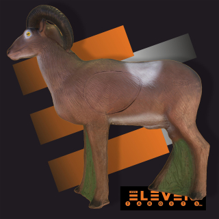 3D muflón Eleven s insertom