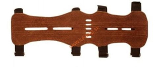 Chránič predlaktia dlhý (28cm) -brúsená koža