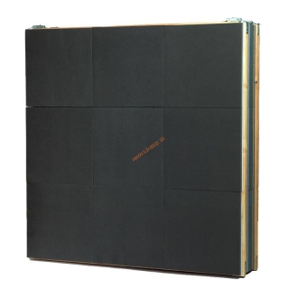 Terčovnica Profi z 9-tich častí, 100 x 100 x 22cm extra strong s dreveným rámom