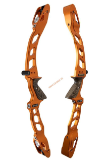 Stred luku Sanlida Miracle 25" s dreveným madlom RH oranzový