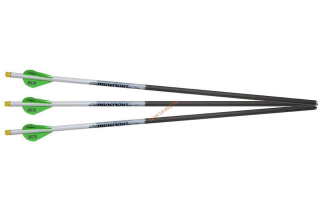 Šíp karbonový Excalibur Proflight 16.5" , 18, alebo 20" so svietiacim končíkom 3 kusy
