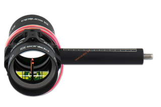 Scope Sanlida X10 29mm s pinom, 8x šošovkou a tienidlami