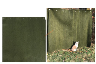 Backstop Protector mat zelená 2 x 2 m