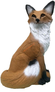 3D líška sediaca SRT