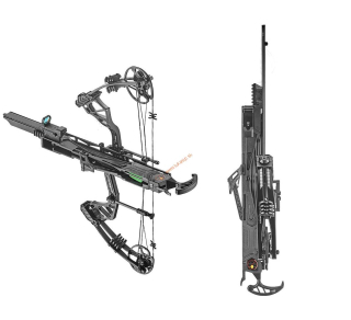 Kladkový luk EK Poelang Whipshot so zásobníkom na 6 šípov 15-50LB / 22-28" RH