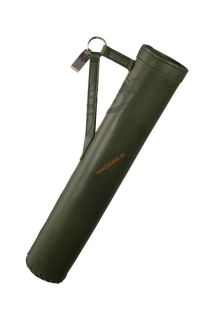 Tulec kožený Tuck zelený, hladká koža 51cm