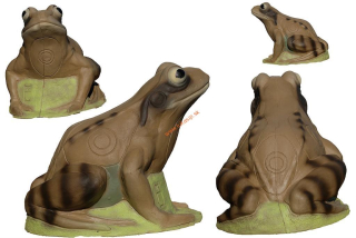 3D žaba 3Di hnedá