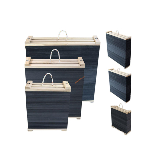 Terčovnica z plátov Navek 60 x 60 x 20 cm so sťahovacím rámom
