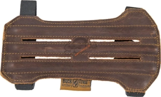Chránič predlaktia Pecan 18cm hnedý - hladká koža